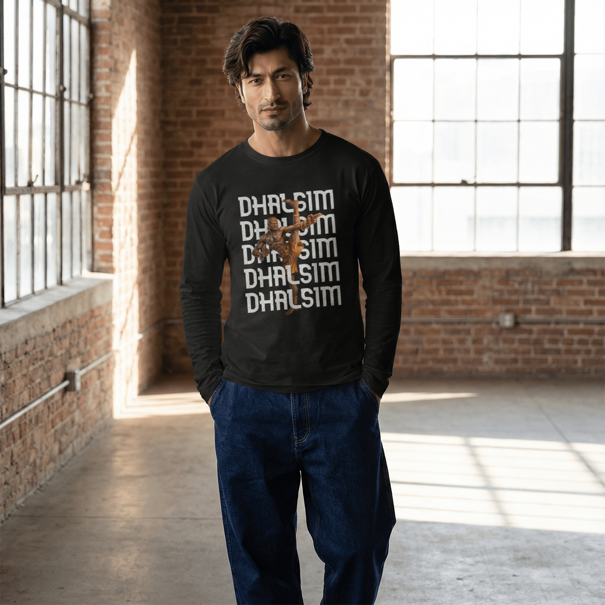 Full Sleeves Dhalsim tshirt