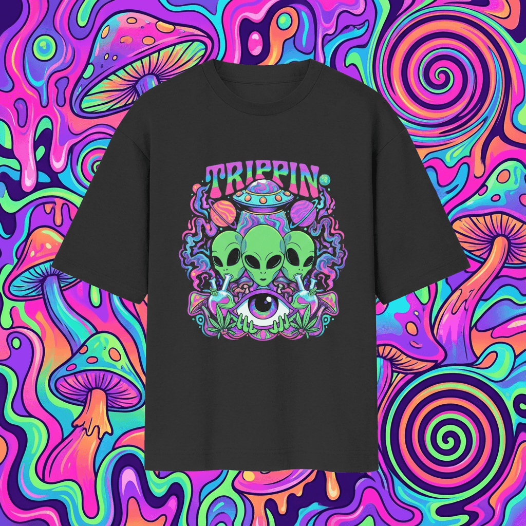 Trippin’ Visitors oversized Tshirt