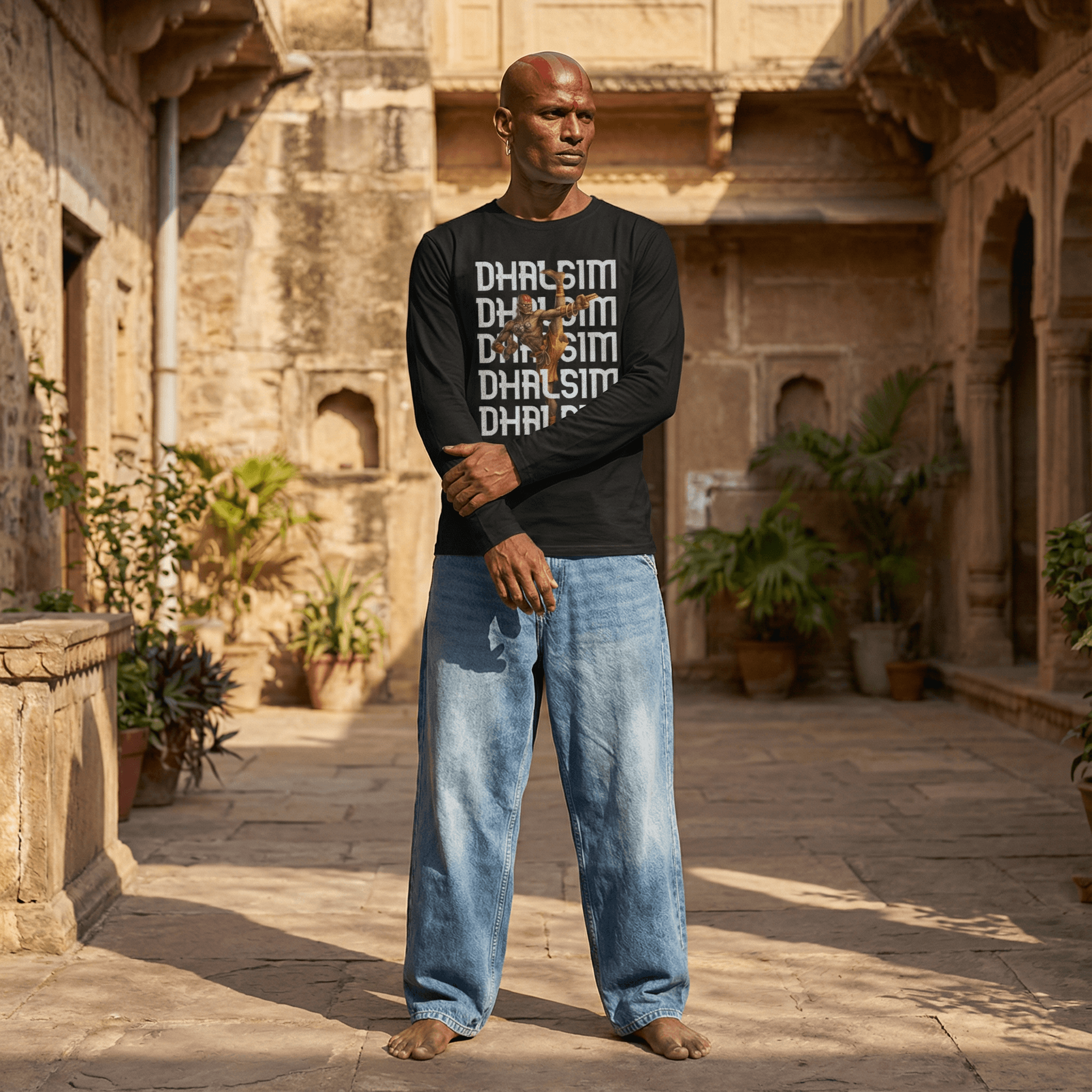 Full Sleeves Dhalsim tshirt