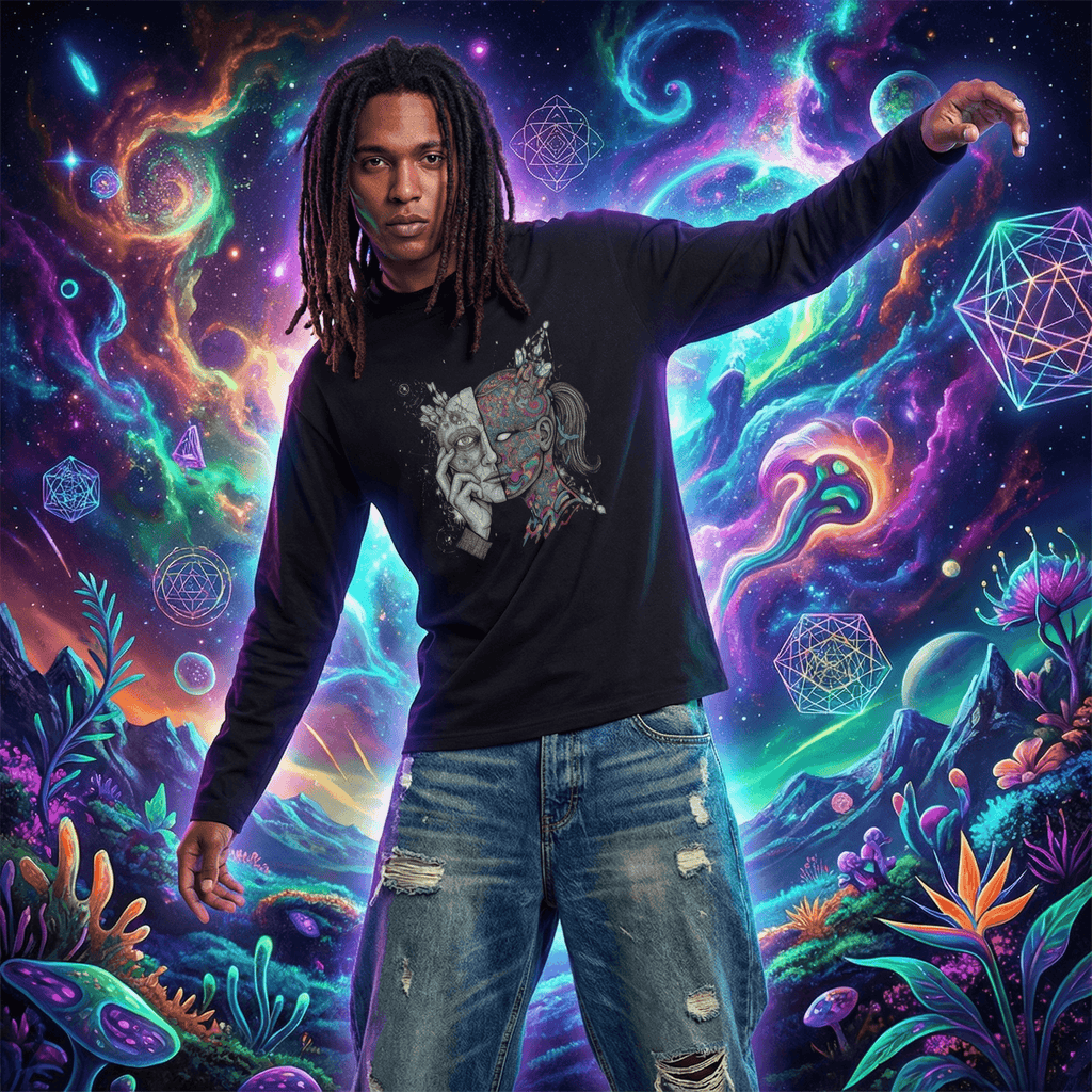Full Sleeves Cosmic Flow Tee