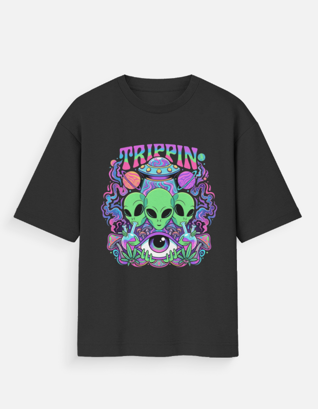 Trippin’ Visitors oversized Tshirt