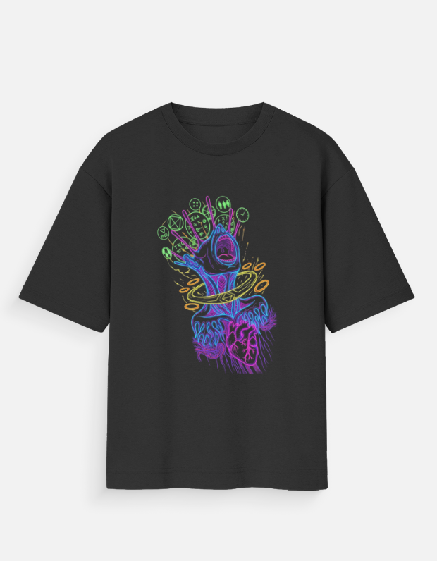 Overwhelmed oversized tshirt